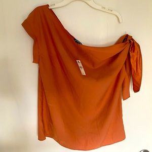 Lulu one shoulder shirt